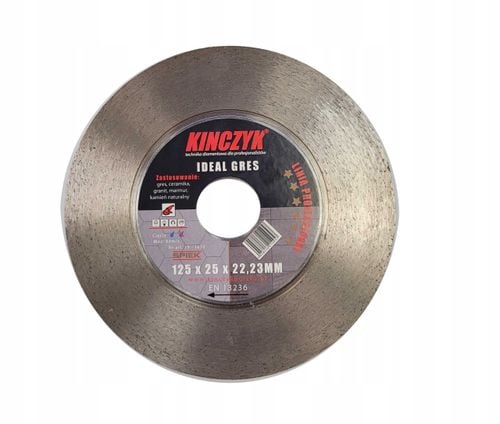 tarcza ideal - gres 125 x 2,5 x 22,23 kinczyk na Arena.pl