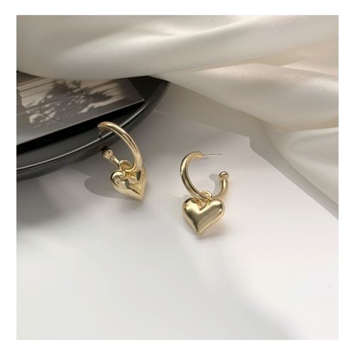 Kolczyki Sztyfty Serca Wiszące K1523 na Arena.pl