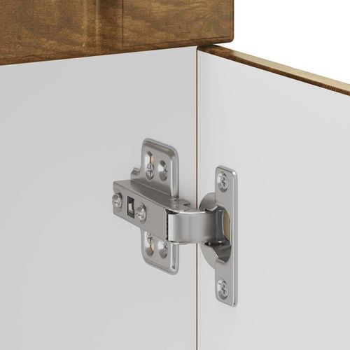 Szafka kuchenna dolna „Lucca” Dąb wędzony Drewno klejone na Arena.pl