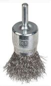 szczotka pędzelkowa drut stalowy trzpień 6mm, fi10mm - sz dt 10
