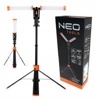 LAMPA PODWÓJNA NA STATYWIE 360 STOPNI 2X4300LM 99-099 NEO TOOLS