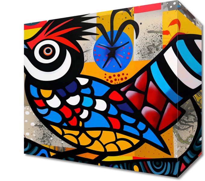 Obraz 20x20cm Ptak Na Wznak zdjęcie 1