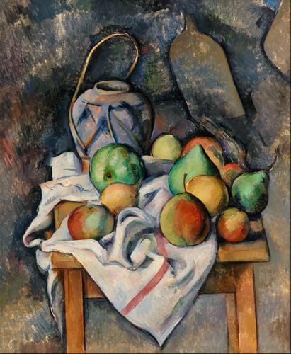 Ginger Jar, Paul Cézanne - plakat 70x100 cm na Arena.pl