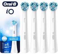 4x KOŃCÓWKA ORAL-B IO ULTIMATE CLEAN WHITE BIAŁA ORYGINALNA