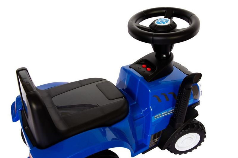 Jeździk z funkcjami dźwiękowymi oraz świetlnymi NEW HOLLAND niebieski zdjęcie 10