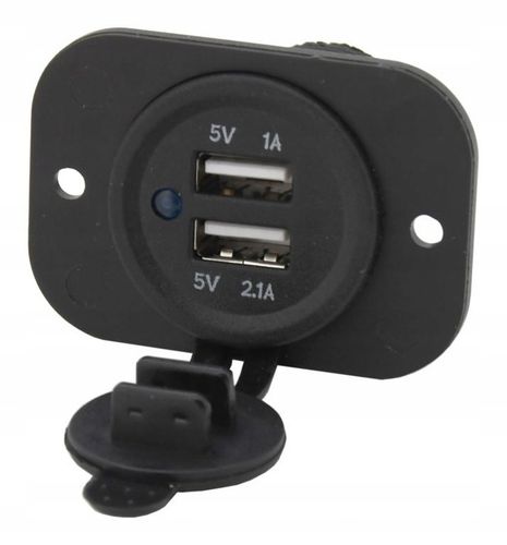 42606 ROZG.ŁADOWARKA 12/24V 2xUSB-2,1A-DEDAL na Arena.pl