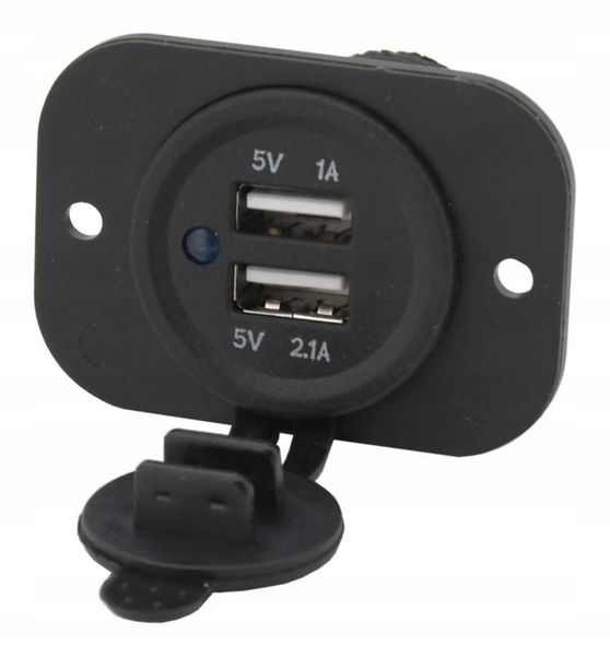 42606 ROZG.ŁADOWARKA 12/24V 2xUSB-2,1A-DEDAL zdjęcie 12