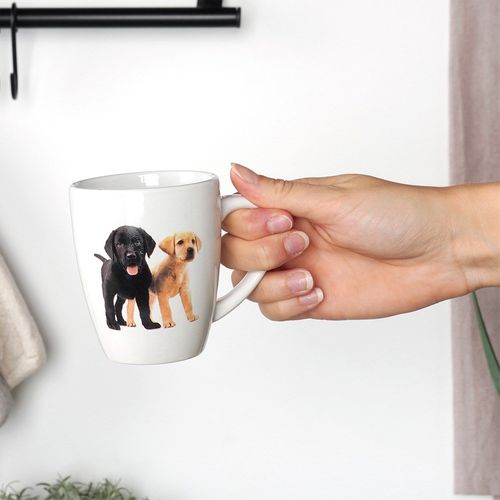 Kubki ceramiczne psy 220 ml 3 szt. na Arena.pl