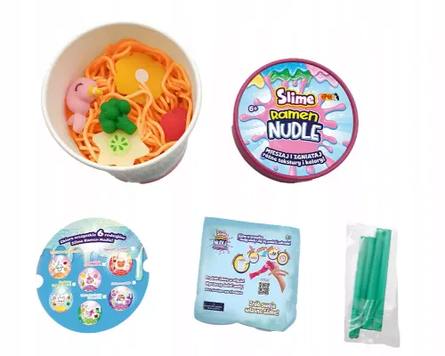Slime Ramen Nudle - WALENTYNKOWA KREWETKA na Arena.pl