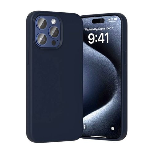 etui silikonowe vention kufl0-30 do iphone 15 pro (niebieski) na Arena.pl