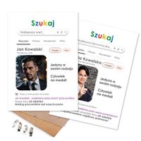 PREZENT dla SZEFA / SZEFOWEJ KIEROWNICTWA wyszukiwarka z życzeniami A4