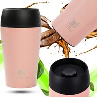 KUBEK TERMICZNY 300ml TERMOS na KAWĘ HERBATĘ ANTYPOŚLIZGOWY MAŁY SZCZELNY