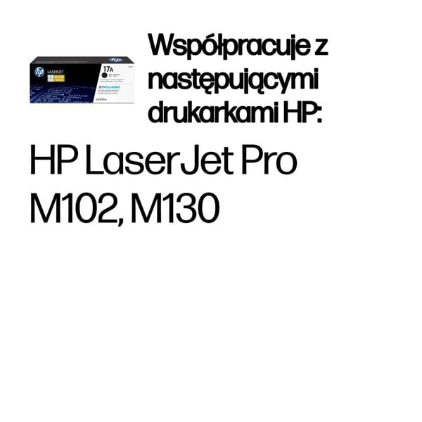 Toner HP 17A black zdjęcie 4