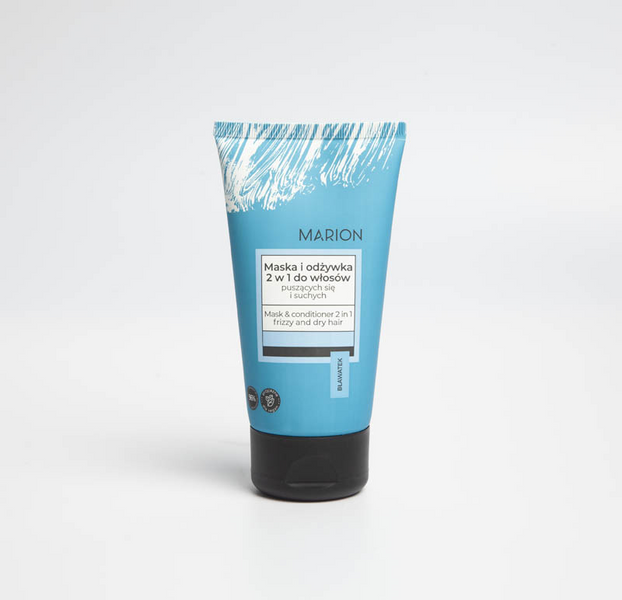 MARION BASIC Bławatek Maska odżywka 2w1 do włosów zdjęcie 2