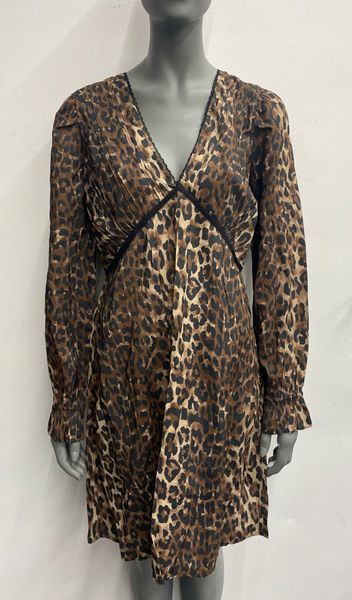 VERO MODA VMWILD LS V-NECK SUKIENKA L zdjęcie 3