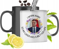 Kubek Magiczny Andrzej Duda Zmieniający Kolor Z Nadrukiem Ze Zdjęciem