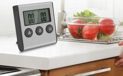 TERMOMETR KUCHENNY DO PIEKARNIKA WĘDZARNI GRILLA MIĘSA WODY z sondą na Arena.pl