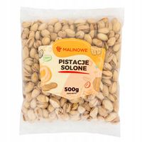 PISTACJE PRAŻONE SOLONE 500g ORZECHY PISTACJOWE DOSKONAŁE JAKOŚĆ PREMIUM