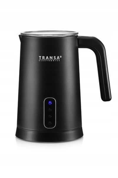 Spieniacz do mleka Podgrzewacz CZARNY 4 TRYBY 2 MIESZADŁA TRANSA 500W zdjęcie 7