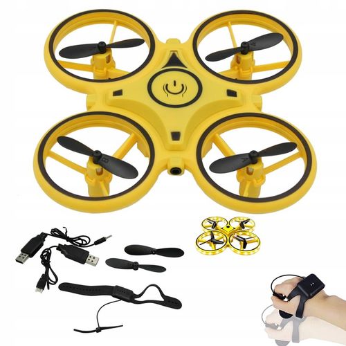 DRON ZDALNIE STEROWANY RĘKĄ GESTEM UFO LED ZABAWKA DLA DZIECI PREZENT na Arena.pl