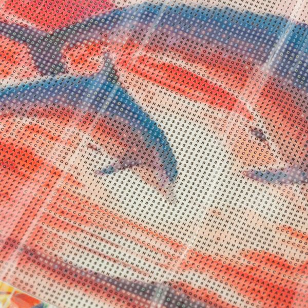 HAFT DIAMENTOWY MALOWANIE DIAMENTAMI 3D delfiny zdjęcie 4