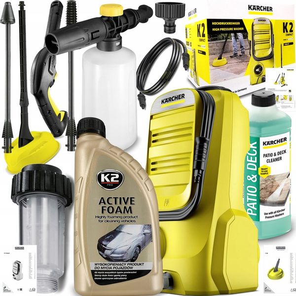MYJKA CIŚNIENIOWA KARCHER K 2 COMPACT PIANOWNICA zdjęcie 1