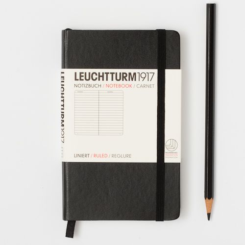 Notes A6 - 185 str linia czarny - WYPRZEDAŻ na Arena.pl
