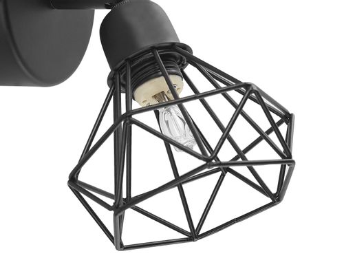 Zestaw 2 lamp ściennych czarny ERMA na Arena.pl