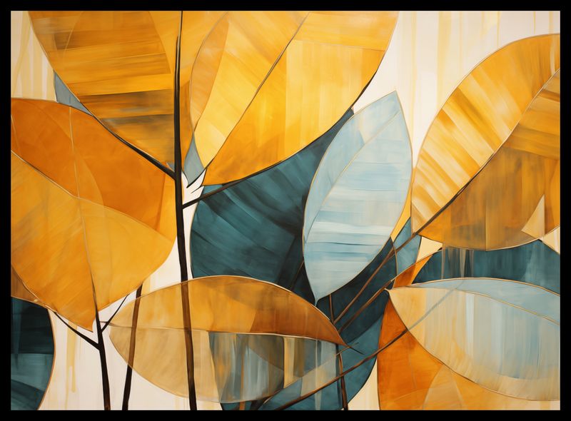 Plakat 55x40cm Harmonia Odcieni zdjęcie 2