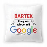 Poduszka Dla Bartka Bartłomieja Urodziny Prezent Z Nadrukiem Ze Zdjęciem