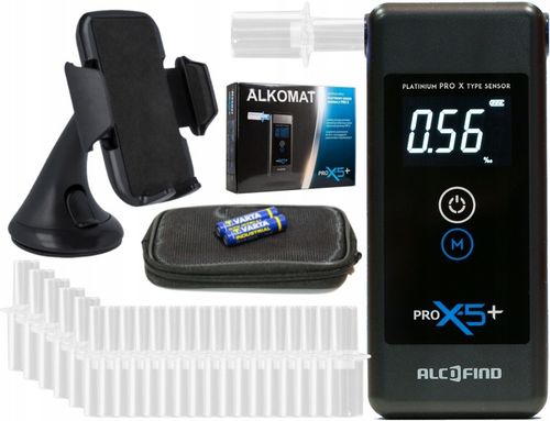 Alkomat PRO X-5 + kalibrujemy w dniu wysyłki na Arena.pl