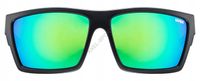 Okulary Uvex LGL 29 black mat mirror green S3
