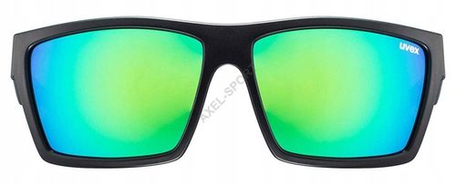 Okulary Uvex LGL 29 black mat mirror green S3 na Arena.pl