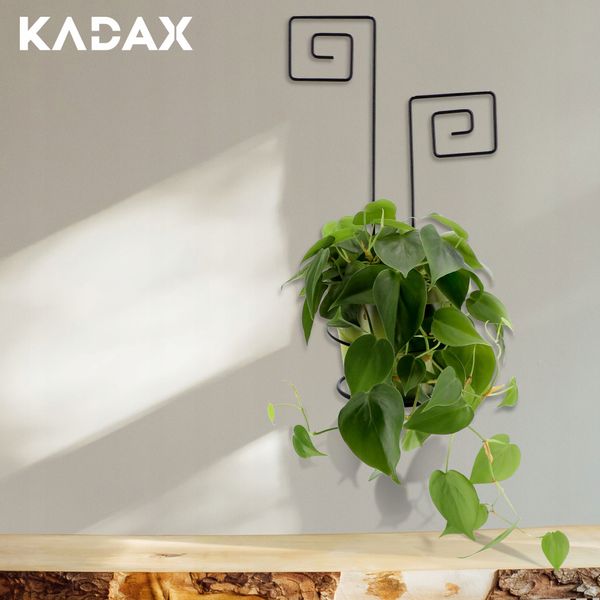 KWIETNIK METALOWY DEKORACYJNY WISZĄCY NA DONICZKĘ zdjęcie 3