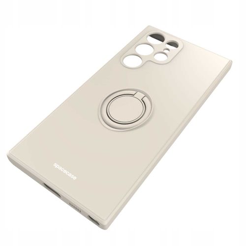Spacecase Silicone Ring Galaxy S22 Ultra Bone na Arena.pl