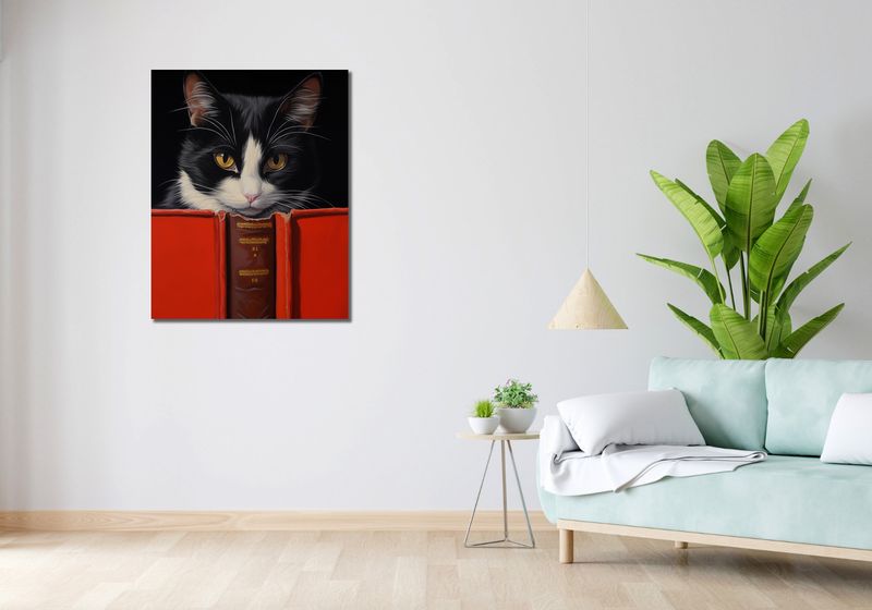 Obraz 70x90cm Koci Uczeń zdjęcie 2