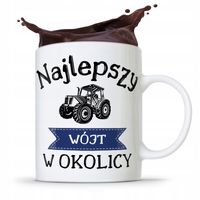 Dla Wójta Kubek Na Prezent Najlepszy W Okolicy Z Nadrukiem Ze Zdjęciem