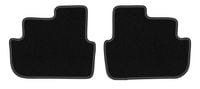 Dywaniki welurowe tylne Peugeot 308 CC Cabrio 2007-2013 czarne