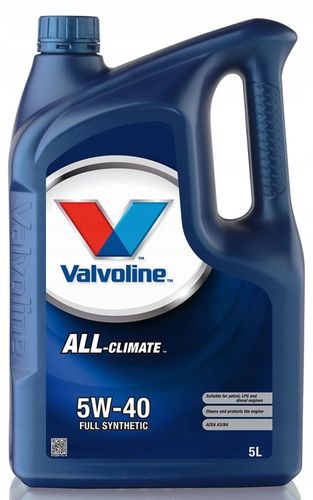 Valvoline All Climate 5W-40 5L a3/B4 na Arena.pl