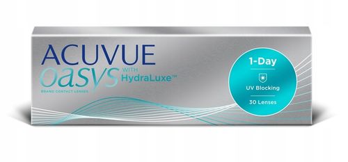 Soczewki kontaktowe jednodniowe ACUVUE OASYS 1-DAY 30 szt. moc -2,50 na Arena.pl