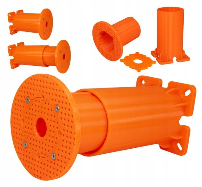 PUSZKA,PŁYTA MONTAŻOWA DO DOCIEPLEŃ 150-215 MM REGULOWANA, średnica 105 mm zdjęcie 1