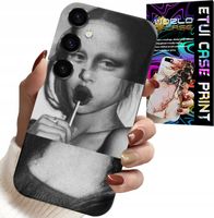 ETUI DO SAMSUNG GALAXY A15 4G - MONA LISA Z LIZAKIEM MODNE WZORY CASE