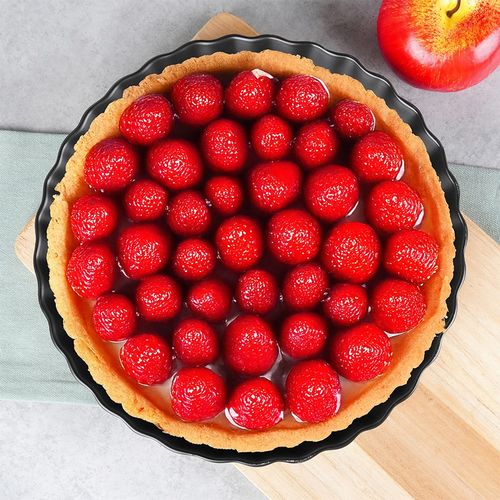 Forma do tarty ceramiczna czarna 24,5 cm na Arena.pl