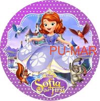 Opłatek na tort Księżniczka Śnieżka Aurora Zosia Bella Kopciuszek Piękna