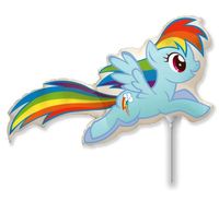 Balon foliowy Rainbow Dash My Little Pony, 35 cm