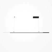 Lampa wisząca podłużna Halo MOD005PL-L36BK LED 48W 4000K czarna