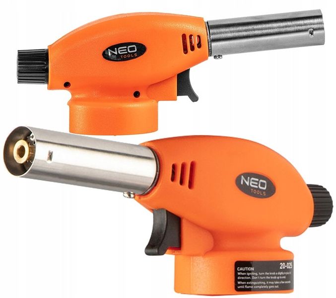 NEO PALNIK GAZOWY NAKRĘCANY DO LUTOWANIA Z ZAPŁONEM PIEZO 1,3 KW 20-025 zdjęcie 5