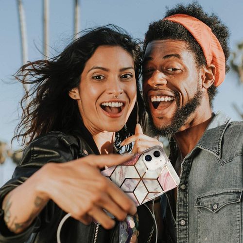 TECH-PROTECT MARBLE GALAXY A21S PINK na Arena.pl