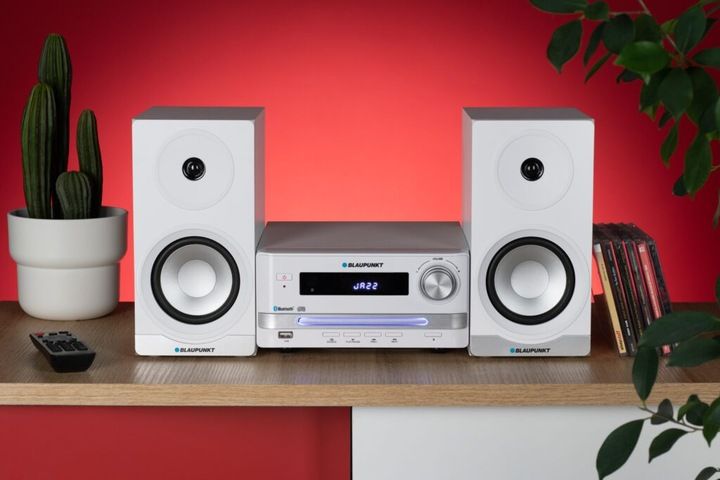 Wieża stereo Blaupunkt MS16BT biała zdjęcie 6