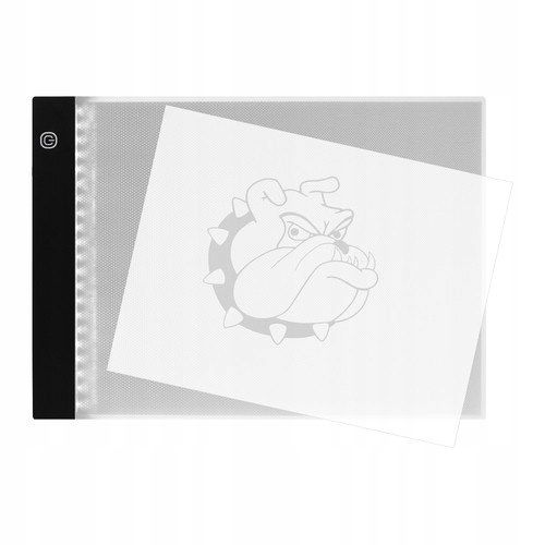 Tablica Do Szkicowania Deska Kreślarska Tablet Graficzny LED Kalka A4 na Arena.pl